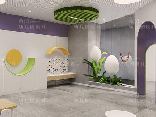 康樂縣令牌玖號(hào)院幼兒園空間設(shè)計(jì)案例